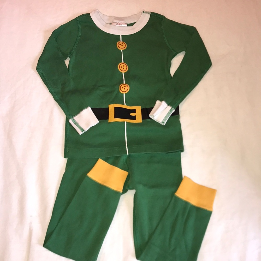 Hanna Andersson Holiday Christmas Elf Pajamas
